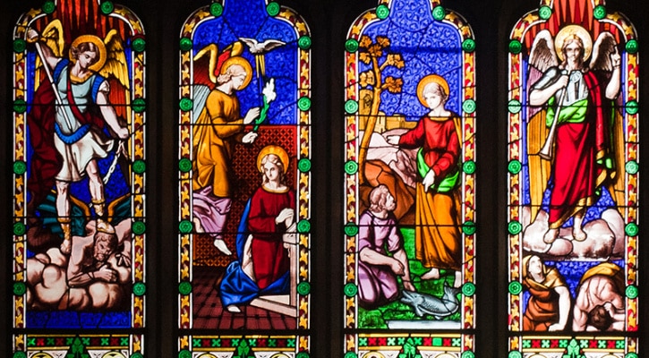 Saints Michael, Gabriel, and Raphael